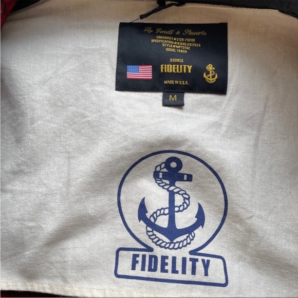 Fidelity men’s thick wool shirt jacket - Picture 2 of 6